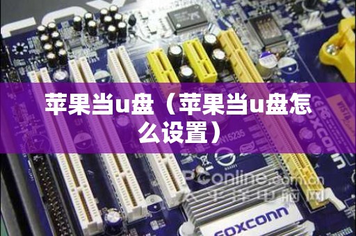 苹果当u盘（苹果当u盘怎么设置）