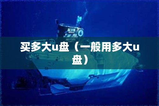 买多大u盘（一般用多大u盘）