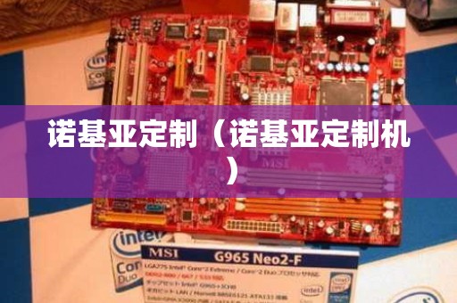 诺基亚定制（诺基亚定制机）