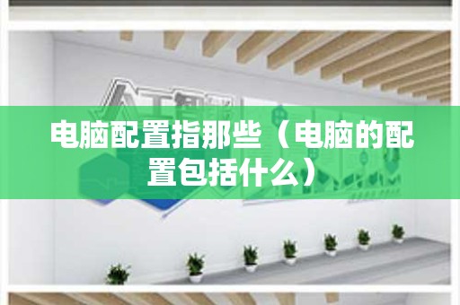 电脑配置指那些（电脑的配置包括什么）