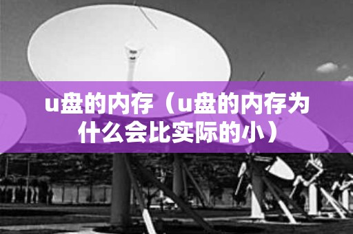 u盘的内存（u盘的内存为什么会比实际的小）
