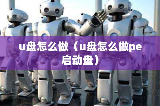 u盘怎么做（u盘怎么做pe启动盘）