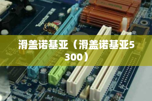 滑盖诺基亚（滑盖诺基亚5300）
