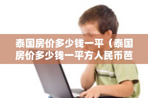 泰国房价多少钱一平（泰国房价多少钱一平方人民币芭提雅）