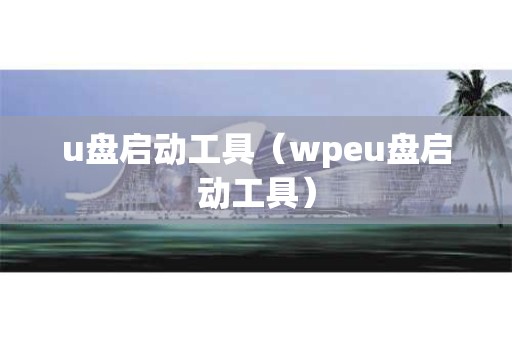 u盘启动工具（wpeu盘启动工具）
