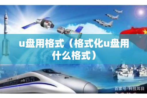 u盘用格式（格式化u盘用什么格式）