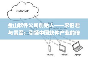 金山软件公司创始人——求伯君与雷军：引领中国软件产业的传奇