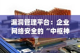 漏洞管理平台：企业网络安全的“中枢神经”与最佳实践指南