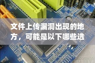 文件上传漏洞出现的地方，可能是以下哪些选项？——深度解析与安全防范指南