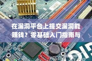 在漏洞平台上提交漏洞能赚钱？零基础入门指南与合规避坑全解析（2025最新版）